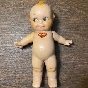 VINTAGE 1932 KEWPIE: Large 10" Composition Doll w Spring Jointed Arms